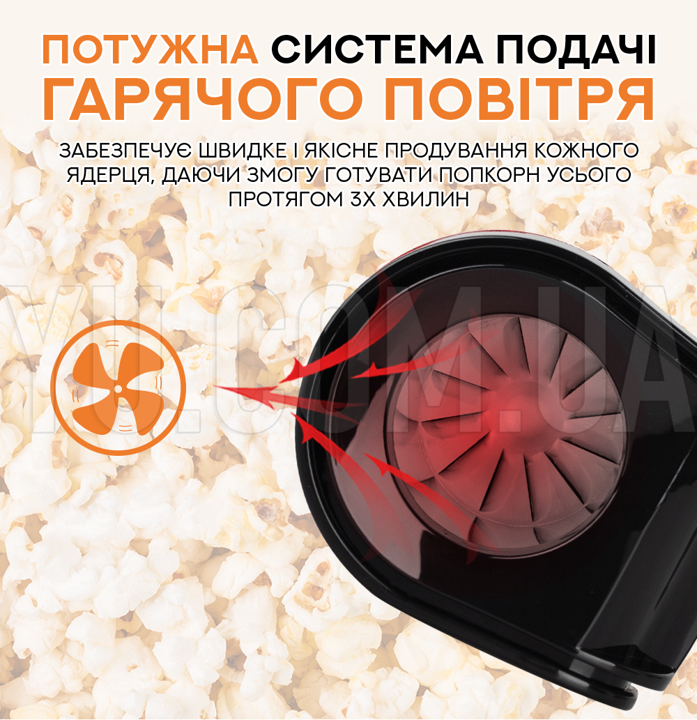 Прибор для приготовления попкорна Popcorn Maker